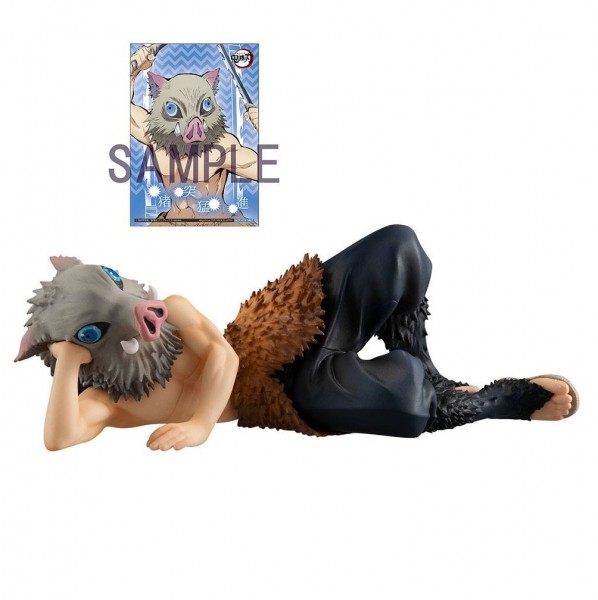 Demon Slayer Kimetsu no Yaiba - Inosuke Statue / G.E.M Series - Palm Size Edition DX: MegaHouse