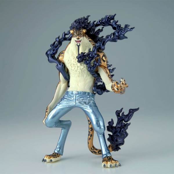One Piece - Rob Lucci Awakening Figur / King of Artist - Special Ver.: Banpresto