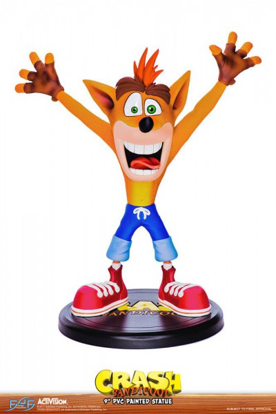 Crash Bandicoot N. Sane Trilogy - Crash Bandicoot Statue: First 4 Figure