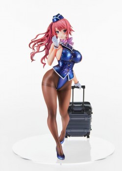 Original Character - Cabin Attendant Aya Saionji Statue: Vertex Original Character - Cabin Attendant Aya Saionji Statue: Vertex