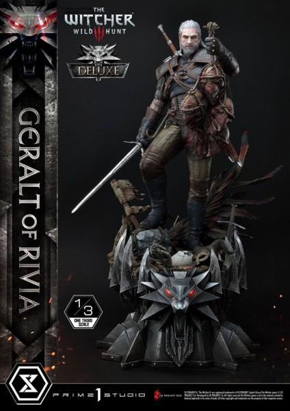 Witcher 3 - Geralt of Riva Statue / Deluxe Version: Prime 1 Studio