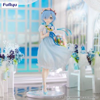 Re:Zero Starting Life in Another World - Rem  Statue / Trio-Try-iT: - Bridesmaid: Furyu Re:Zero Starting Life in Another World - Rem  Statue / Trio-Try-iT: - Bridesmaid: Furyu