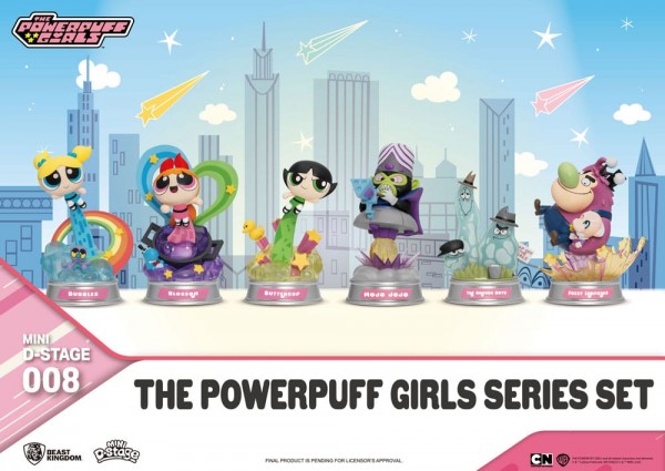 Powerpuff Girls - Mini Diorama / Series Set: Beast Kingdom Toys