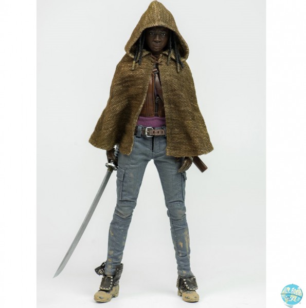 The Walking Dead - Michonne Actionfigur: ThreeZero