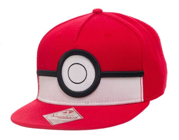 Pokemon - 3D Poke Ball Hip Hop Cap - Snap Back: Bioworld