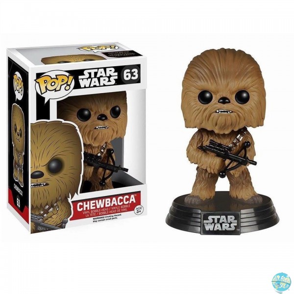 Star Wars Episode VII - Chewbacca Figur - POP: Funko