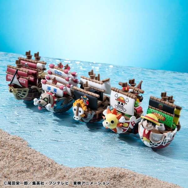 One Piece - Grand Line Collection Set Vol.3 Minifiguren / YuraColle Series: Megahouse
