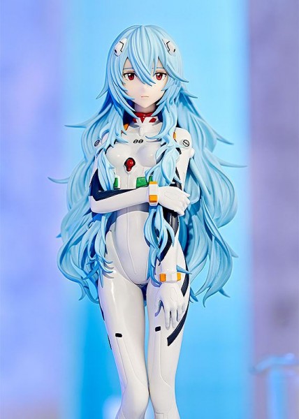 Rebuild of Evangelion - Rei Ayanami Figur / Pop Up Parade - Long Hair [BESCHÄDIGTER VERP.]: GSC