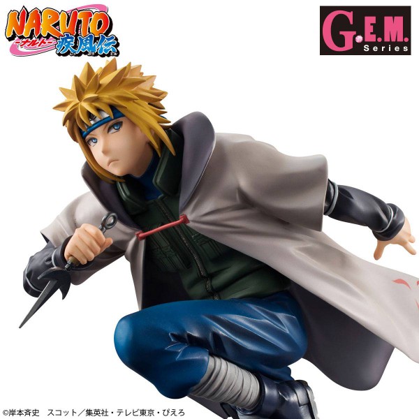 Naruto Shippuden - Minato Namikaze Statue / G.E.M. Serie [NEUAUFLAGE]: MegaHouse