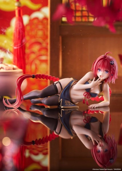 To Love-Ru Darkness - Mea Kurosaki Statue / Desktop Cute (Chinese Dress Ver.): Taito Prize
