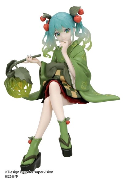 Hatsune Miku Noodle Stopper Figur / Flower Fairy Winter Cherry Green Color: Furyu