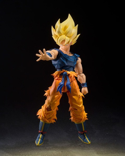 Dragon Ball Z- Super Saiyan Son Goku (Fighter of Rage) Actionfiguren / S.H.Figuarts: Tamashii Nation
