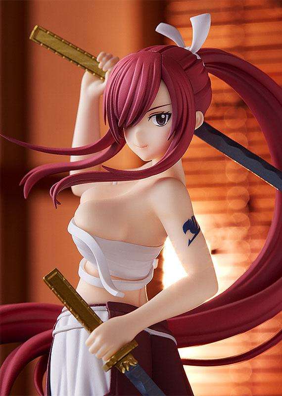 Figura Erza Scarlet De FAIRY TAIL | PVC | 17cm | Coleccionable | Regalo Para Fans Del Anime