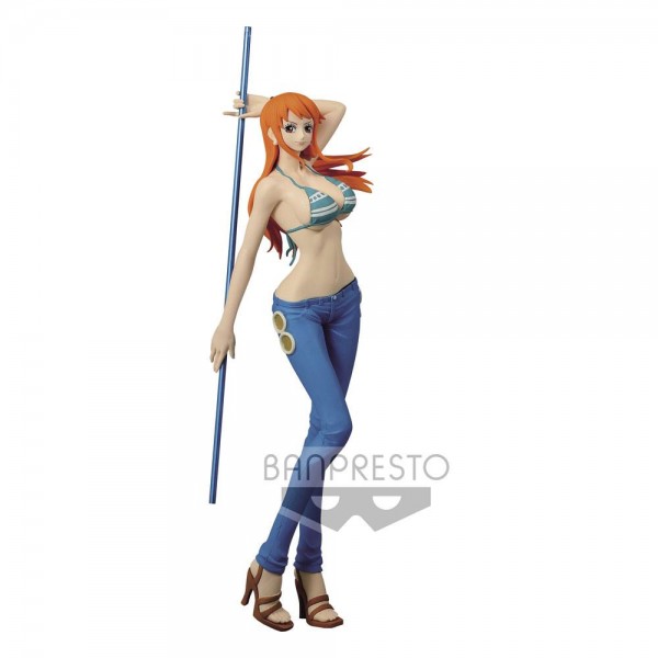 One Piece - Nami Figur / Glitter & Glamours - Version A: Banpresto