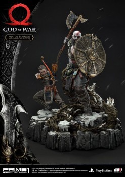 God of War - Kratos & Atreus Statue: Prime 1 Studio God of War - Kratos & Atreus Statue: Prime 1 Studio