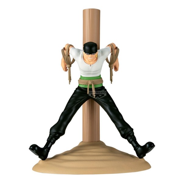 One Piece - Pirate Hunter Lorenor Zorro Figur / Figure Life: Bapresto