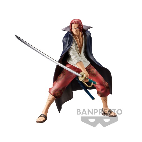 One Piece - Shanks Statue / Film: Red DXF Posing: Banpresto