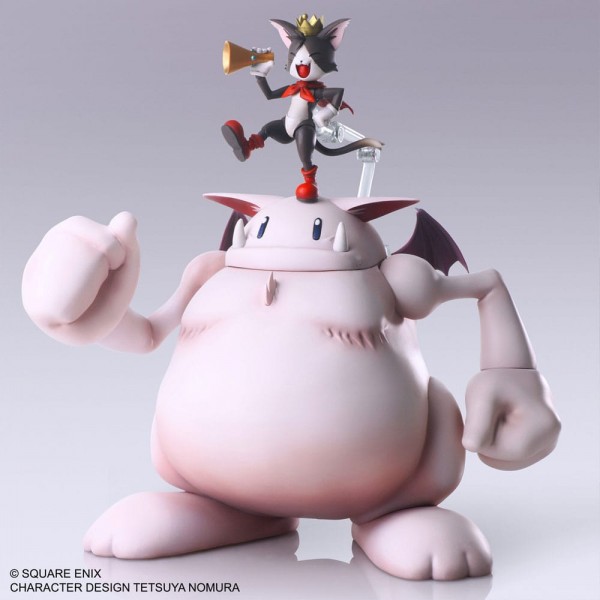 Final Fantasy VII - Set Cait Sith & Fat Moogle Actionfigur / Bring Arts: Square-Enix