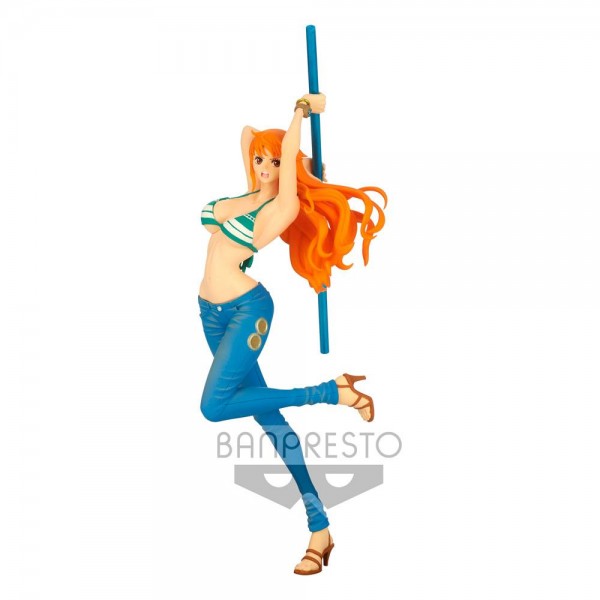 One Piece - Nami Figur / Lady Fight!!: Banpresto