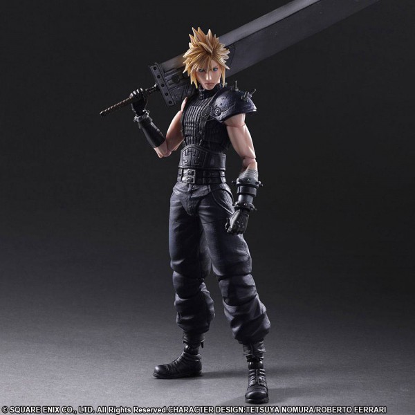 Final Fantasy VII Remake - Cloud Strife Actionfigur - No.1 Play Arts Kai: Square Enix