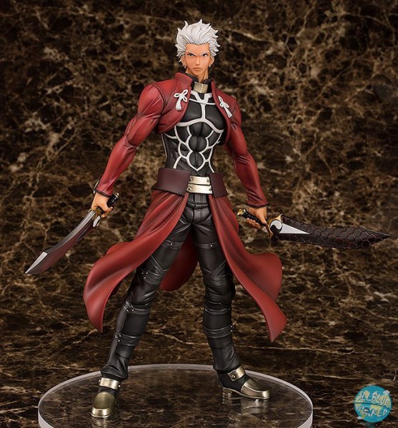 Fate/Stay Night Unlimited Blade Works - Archer Statue: AquaMarine