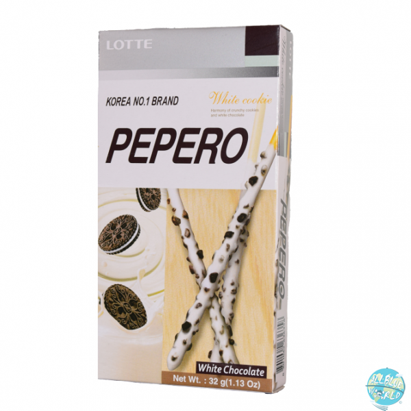 LOTTE - Pepero White Cookie - Gebäckstange mit Cookiegeschmack 32g