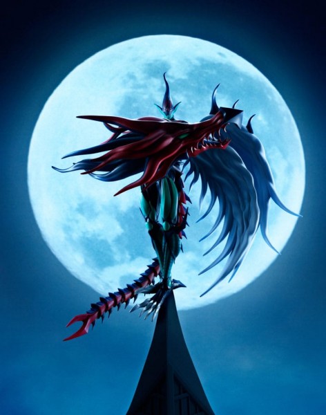 Yu-Gi-Oh! GX - Elemental Hero Flame Wingman Actionfigur / S.H. Figuarts -MonsterArts: Tamashii Nati