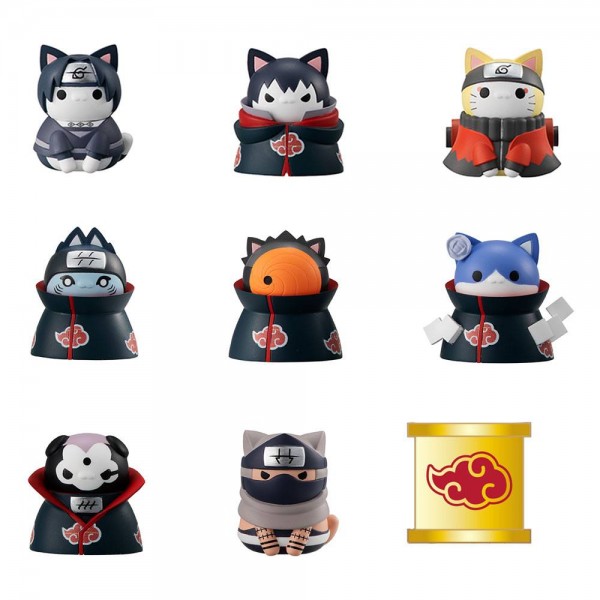 Naruto Shippuden - Minifiguren Set / Mega Cat Project - Nyaruto! Special Set 3: MegaHouse