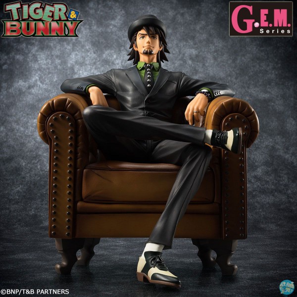 Tiger & Bunny - Kotetsu Statue - G.E.M. / SOC: MegaHouse