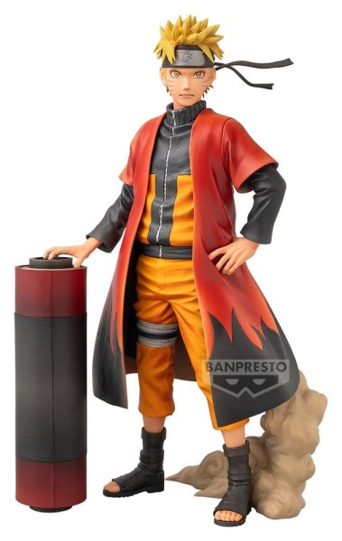Naruto - Naruto Uzumaki Figur / Shippuden Premium - The Brush: Banpresto