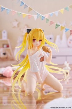 To Love-Ru Darkness - Golden Darkness Figur / Desktop Cute Figure - Roomwear Ver.: Taito- To Love-Ru Darkness - Golden Darkness Figur / Desktop Cute Figure - Roomwear Ver.: Taito-