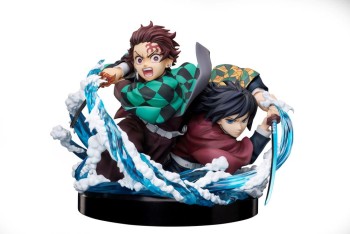 Demon Slayer: Kimetsu no Yaiba - Tanjiro & GiyuucStatue: Aniplex Demon Slayer: Kimetsu no Yaiba - Tanjiro & GiyuucStatue: Aniplex