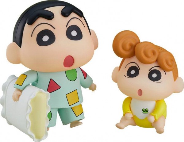 Shin-Chan - Shinnosuke Nohara & Himawari Nendoroid / Pajama Version: Good Smile Company