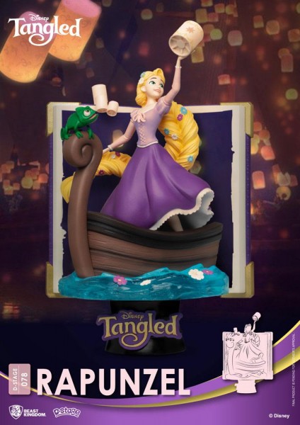 Disney Story Book Series - Rapunzel Diorama: Beast Kingdom Toys