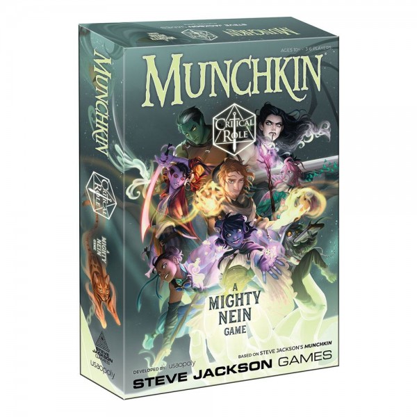 Critical Role - Munchkin Kartenspiel / Englische Version: USAopoly