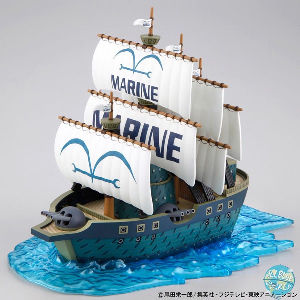 One Piece - Marine Ship Modell-Kit - Grand Ship Collection: Bandai