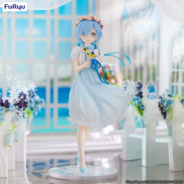 Re:Zero Starting Life in Another World - Rem Figur / Trio-Try-iT - Bridesmaid Ver.: Furyu