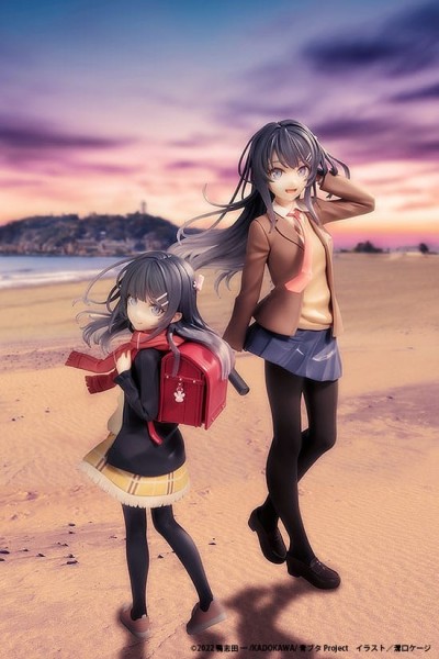 Rascal Does Not Dream of a Knapsack Kid - Mai Sakurajima Statue / High School Graduation Ver. & Knap