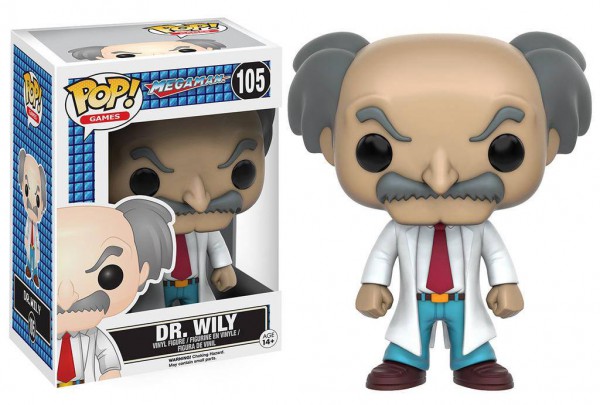 Mega Man - Dr. Wily Figur - POP: Funko