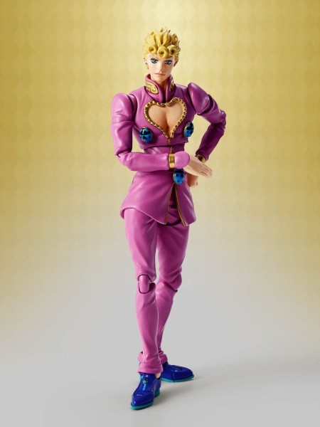 JoJo's Bizarre Adventure - Giorno Giovanna Actionfigur / S.H.Figuarts - Golden Wind: Bandai Tamashii