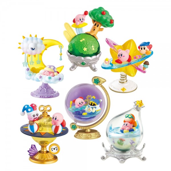Kirby - 6er-Pack Minifiguren / Kirby's Starrium Display: Re-Ment
