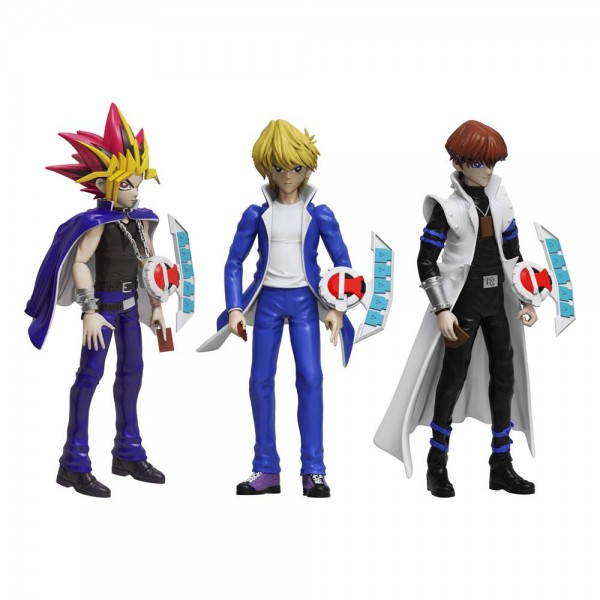 Yu-Gi-Oh! - 3er Actionfiguren Set / Yugi - Joey - Kaiba: BOTI