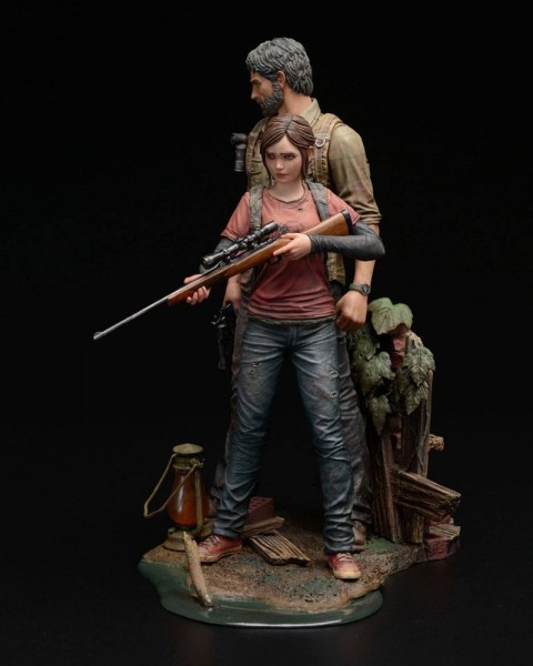 The Last of Us - Joel & Ellie Statue: Mamegyorai