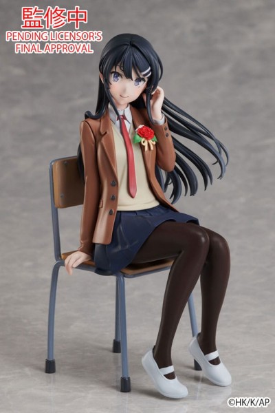 Rascal Does Not Dream of a Knapsack Kid - Mai Sakurajima Statue / Graduation Ver.: Aniplex