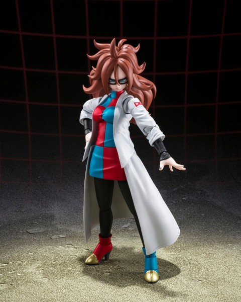 Dragon Ball FighterZ - Android 21 Actionfigur / S.H. Figuarts (Lab Coat): Tamashii Nations