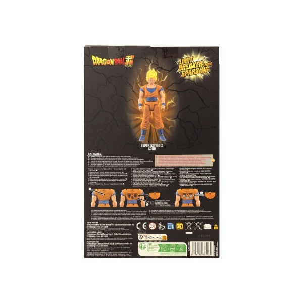 Dragon Ball Super - Super Saiyan 2 Goku Actionfigur / Limit Breaker Series - Villains: Banpresto