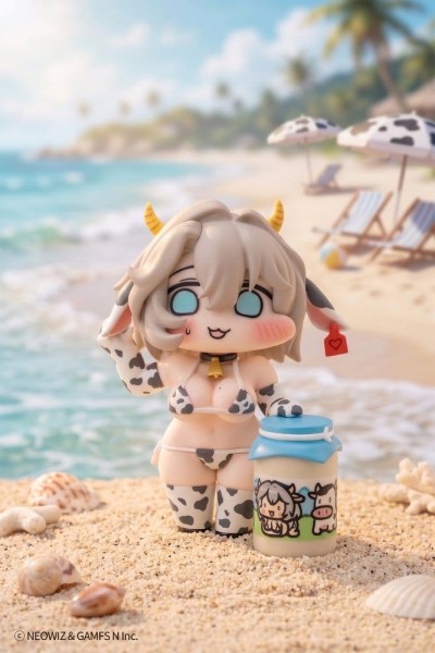 Original Character - Milky Bikini Teresse-chan Statue / illustration by JAZZ JACK: Cerberus Project