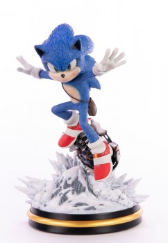 Sonic the Hedgehog 2 - Sonic Mountain Chase Statue: First 4 Figures Sonic the Hedgehog 2 - Sonic Mountain Chase Statue: First 4 Figures