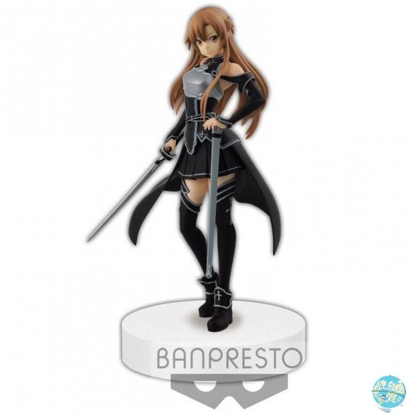 Sword Art Online - Ordinal Scale - Asuna Figur / Kirito Color Version: Banpresto