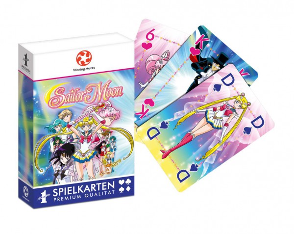Sailor Moon - Nummer 1 Spielkarten: Winning Moves